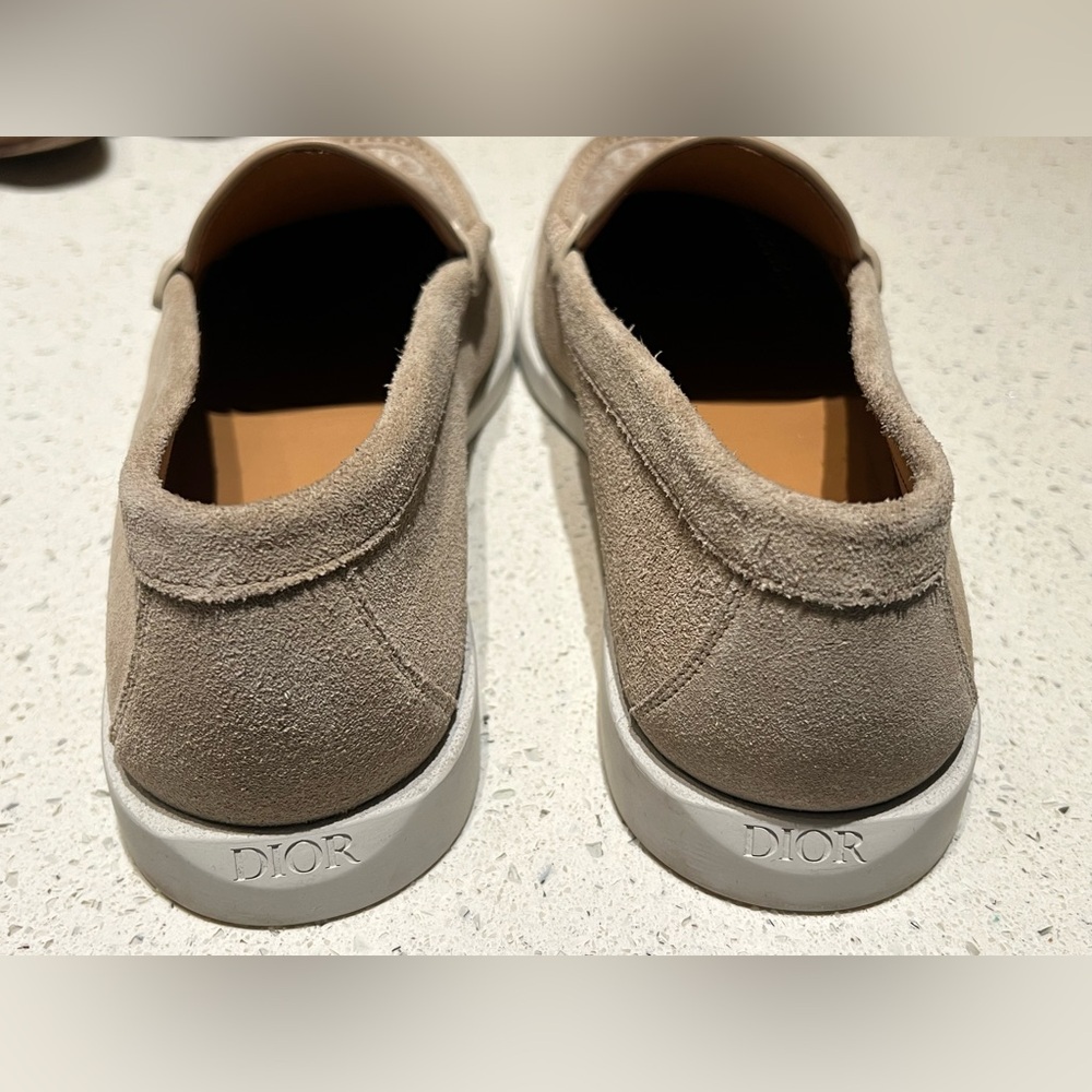 Dior Granville oblique jacquard beige loafer 44 - Picture 5 of 16